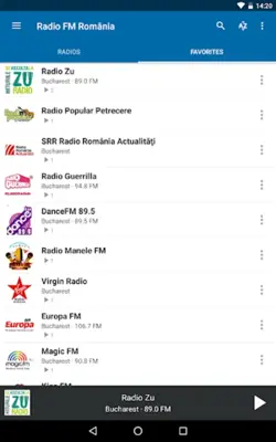 Radio FM Romania android App screenshot 3