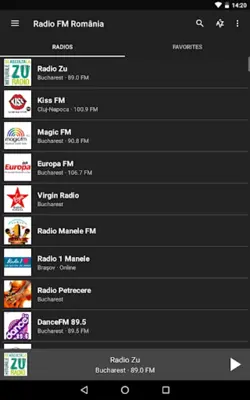 Radio FM Romania android App screenshot 4