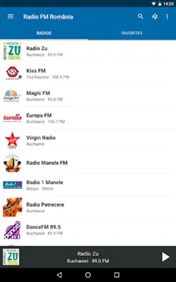 Radio FM Romania android App screenshot 6